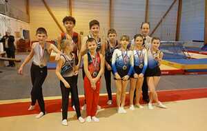 Compétition régionale de trampoline